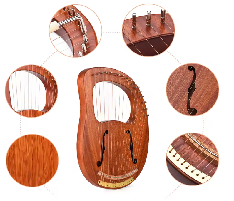Lyre 16 cordes