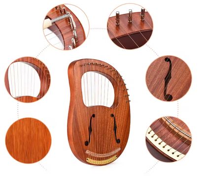 Lyre 16 cordes